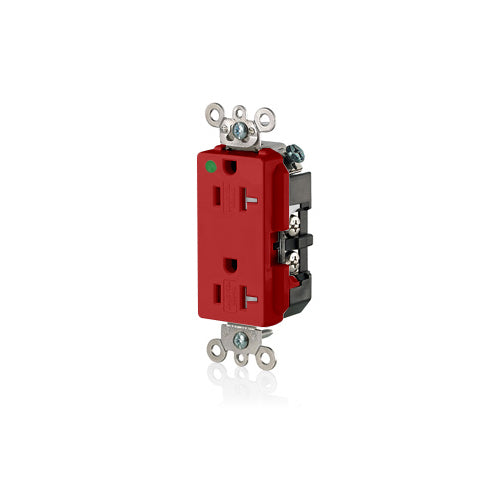 Leviton 16362-SGR 20-Amp, 125 Volt, Decora Plus Duplex Receptacle