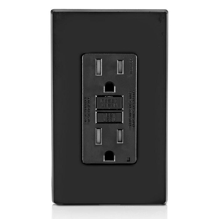 Leviton GFTR1-E 15 Amp, Self Test, Tamper-Resistant GFCI Outlet