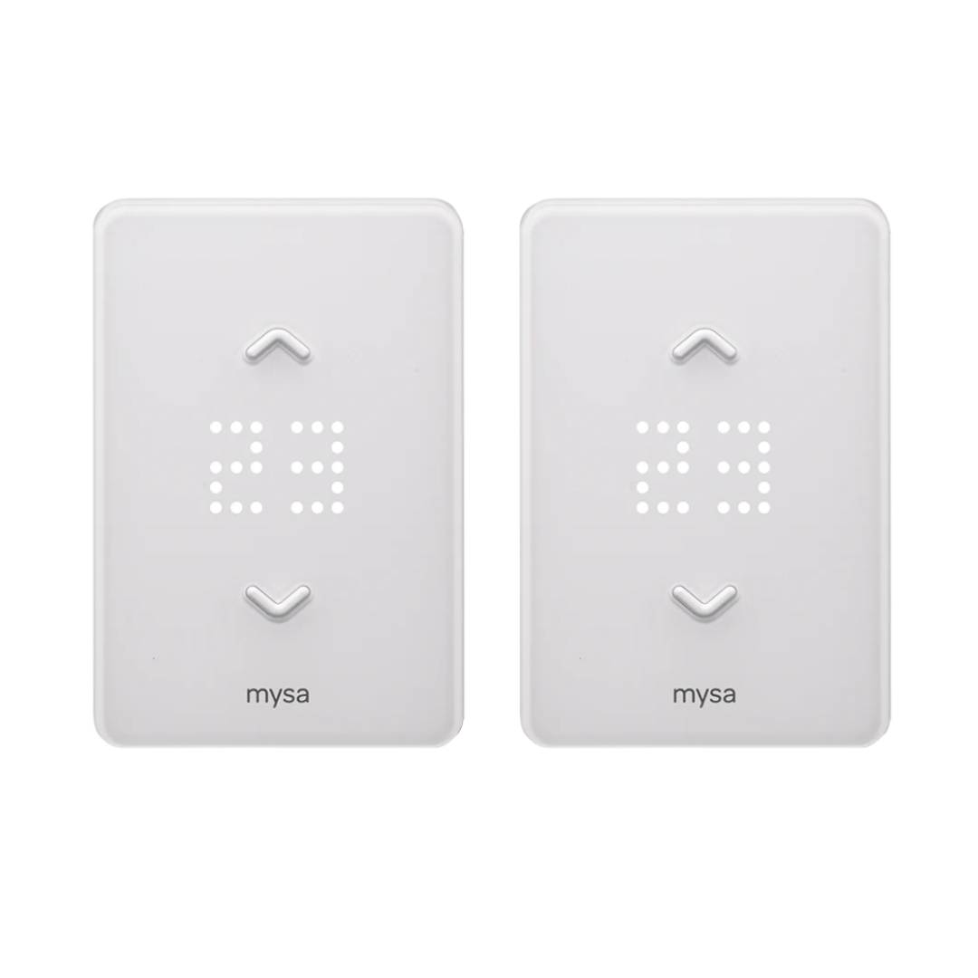 Mysa Lite Smart Thermostat for Baseboard Heaters (2 Pack)