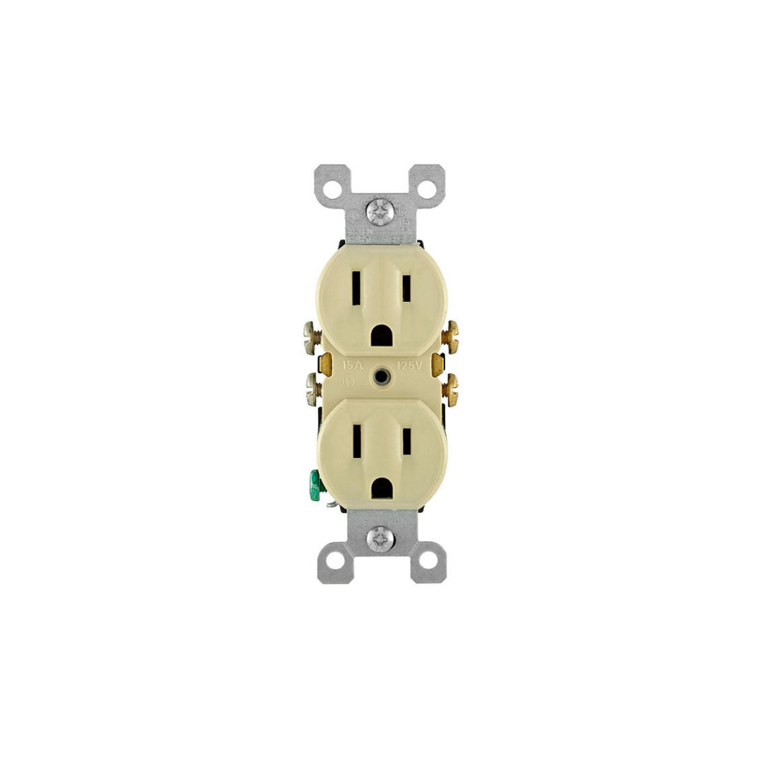Leviton 5320-ICP 15 Amp, 125 Volt, Duplex Receptacle