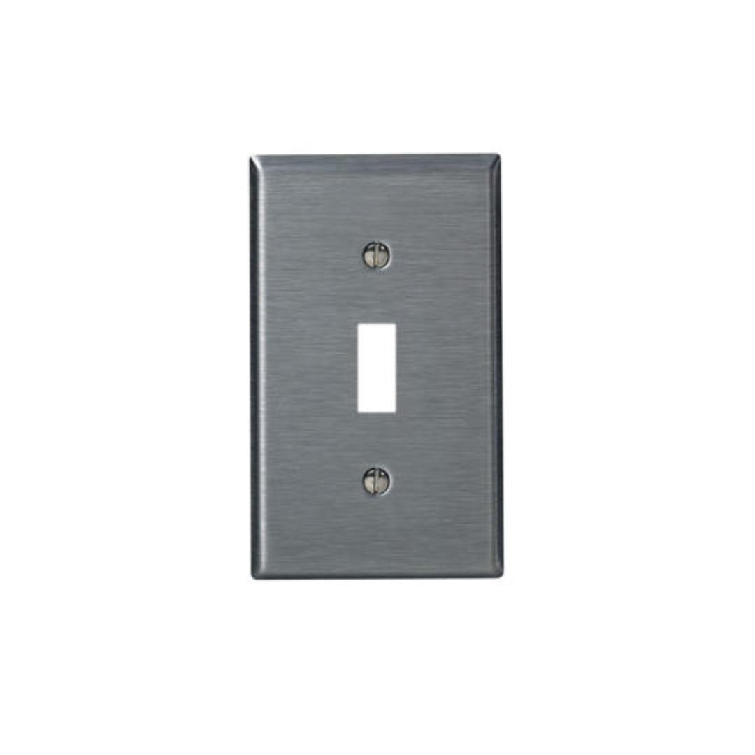 Leviton 84001-40 1-Gang Toggle Switch Wallplate
