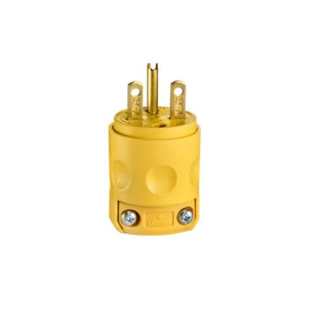 Leviton 615PV 15 Amp, 250 Volt, Grounding Plug