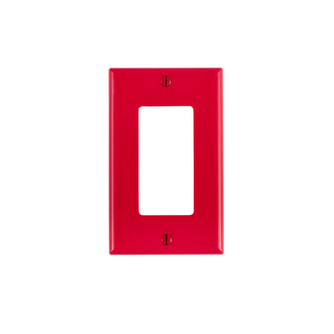 Leviton 80401-NR 1-Gang Decora/GFCI Device Wallplate