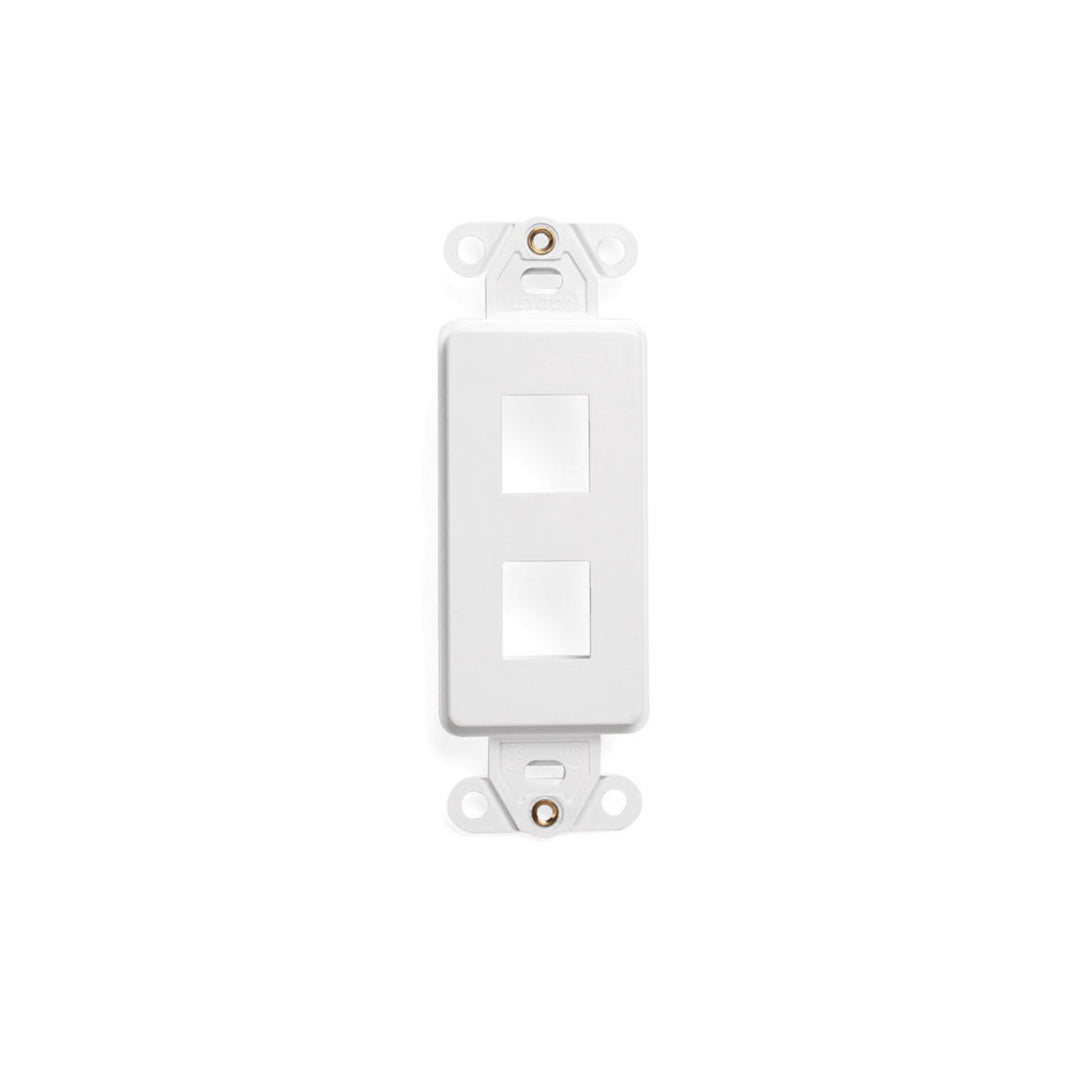 Leviton 41642-W Decora Inserts for QUICKPORT