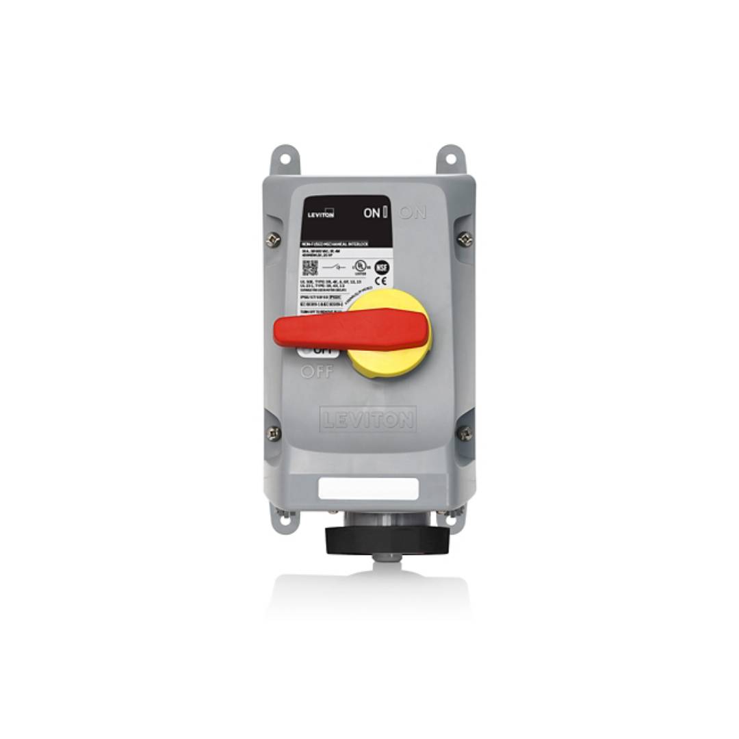 Leviton 430MI5WLEV LEV Series IEC Pin & Sleeve Mechanical Interlock