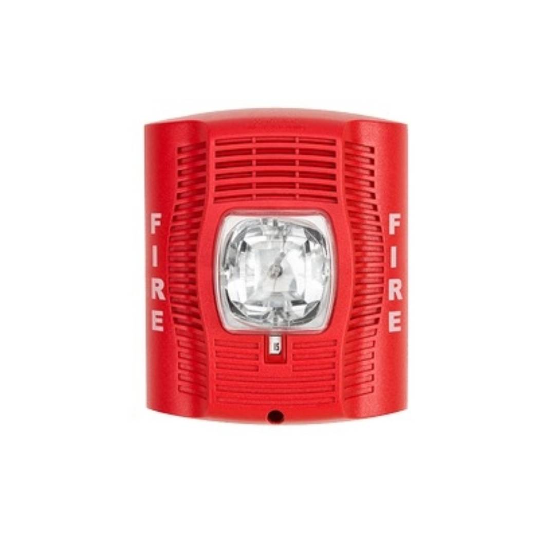 System Sensor SPSRVA Red Wall Mount Speaker Strobe