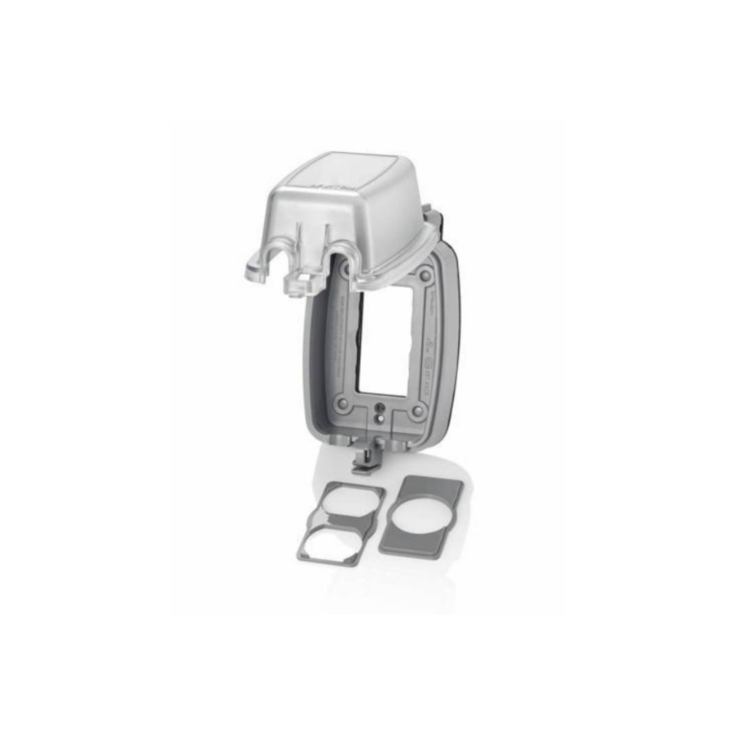 Leviton 5980-UCL Universal While-In-Use Cover – Clear