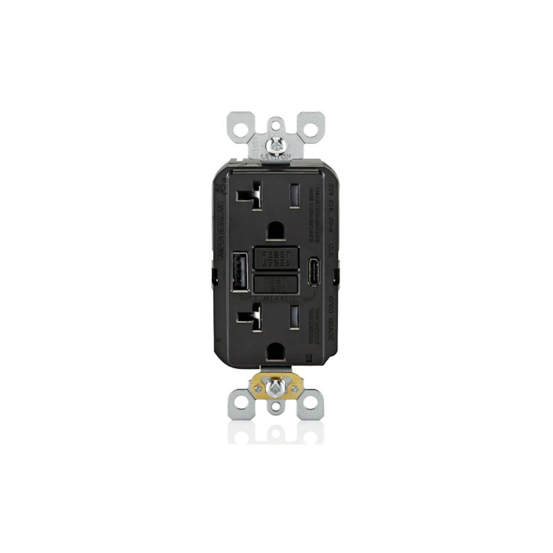 Leviton GUAC2-E 20 Amp, 125 Volt Receptacle/Outlet