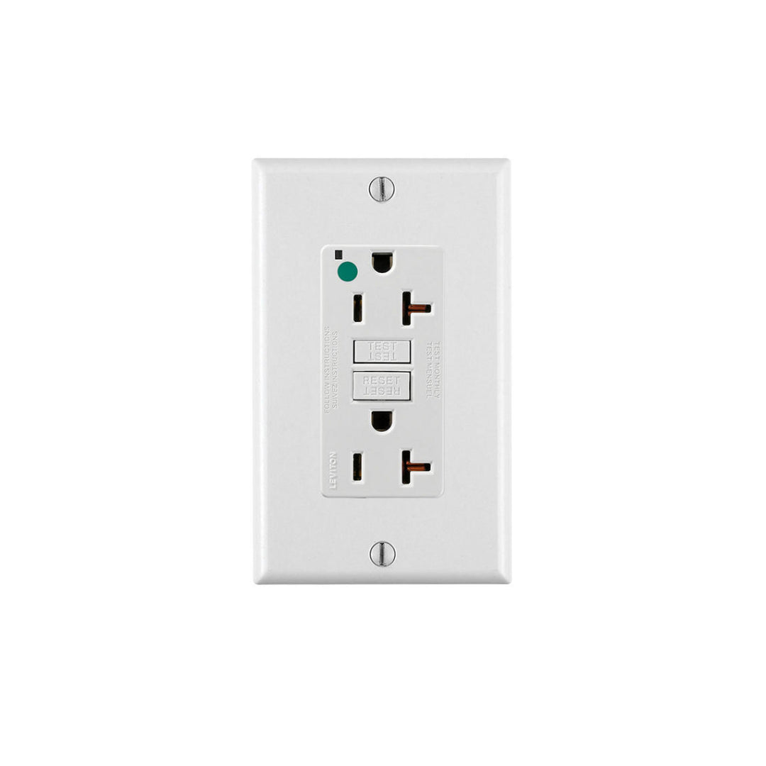 Leviton GFNT2-HGW 20A-125V Extra-Heavy Duty GFCI Outlet