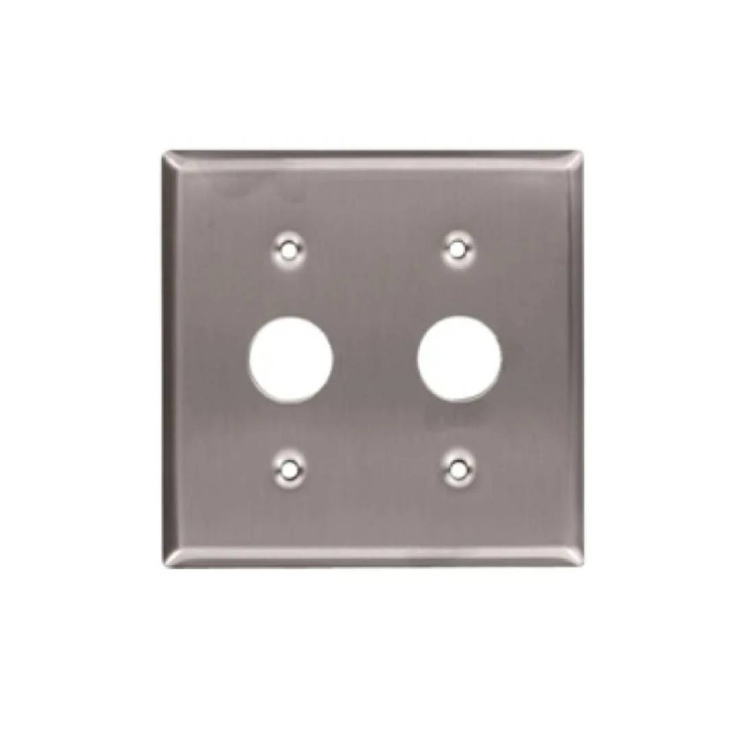 Leviton 84072-40 Switch Wallplate, Standard Size, Gang 2