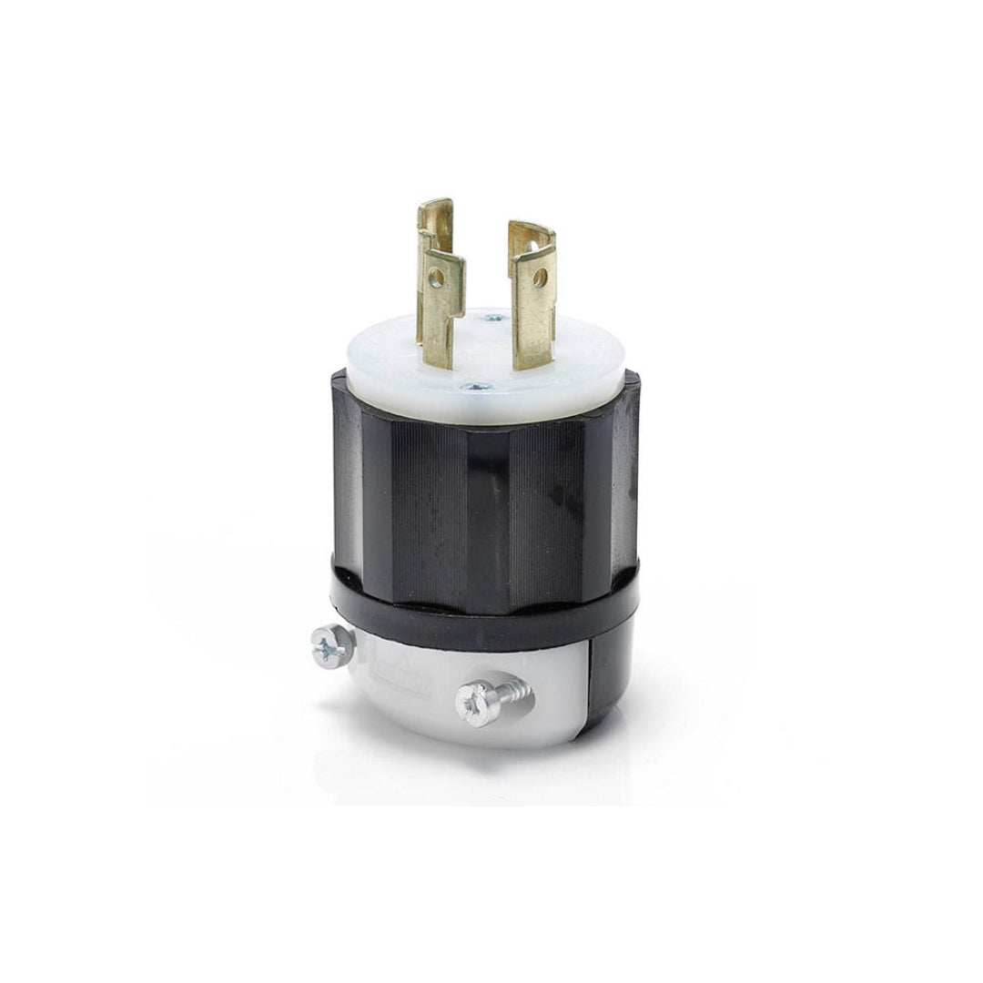 Leviton 2721 30 Amp, 250 Volt 3-phase, NEMA L15-30P, 3P, 4W, Locking Plug