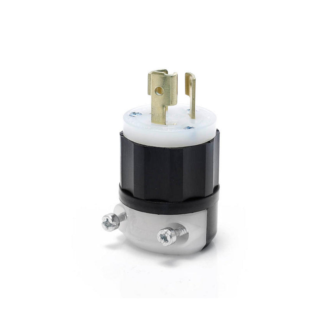 Leviton 4720-C 15 Amp, 125 Volt, NEMA L5-15P, 2P, 3W, Locking Plug