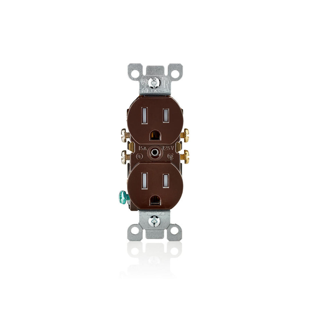 Leviton T5320 15 Amp Tamper-Resistant Duplex Outlet/Receptacle