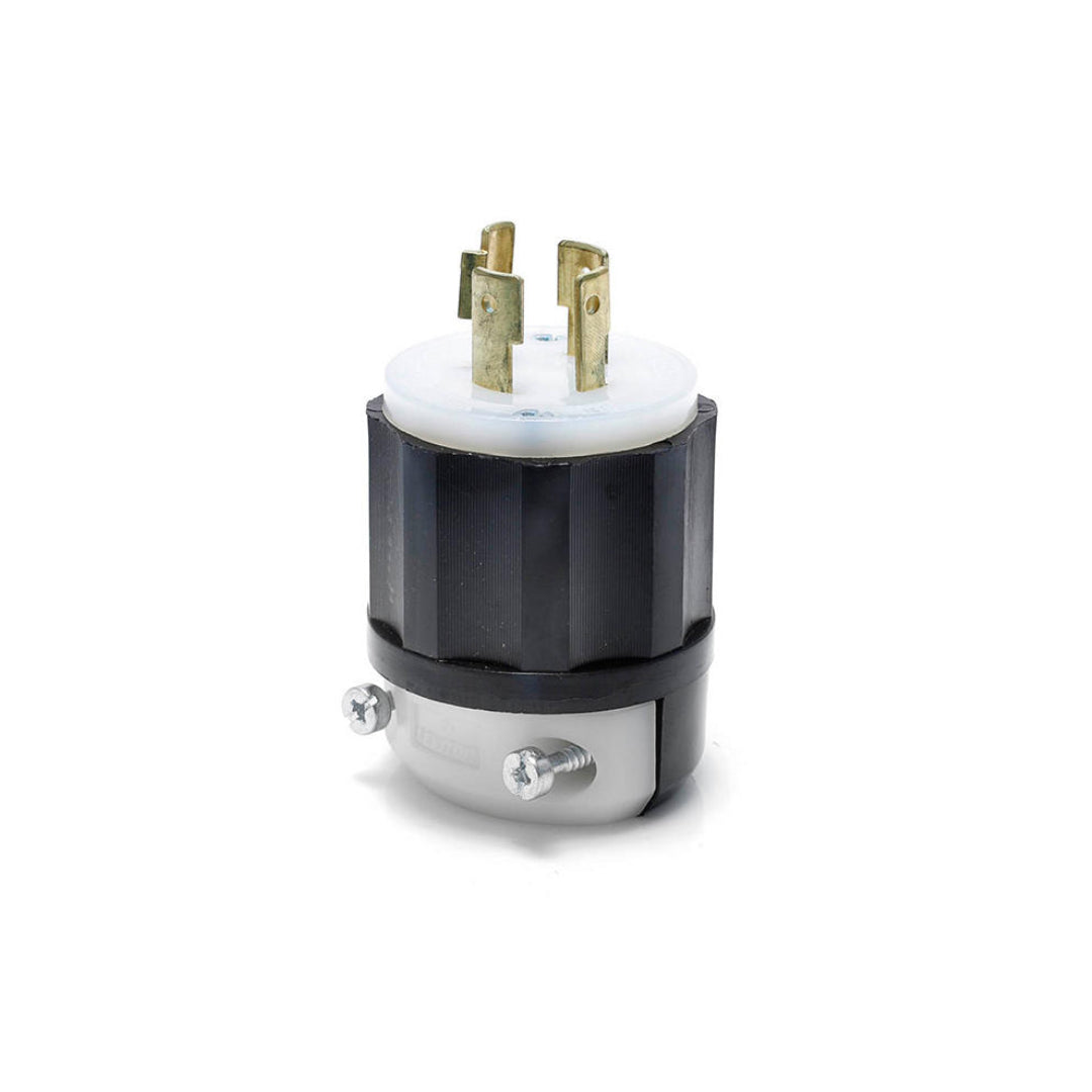 Leviton 2411 20 Amp, 125/250 Volt, NEMA L14-20P, 3P, 4W, Locking Plug