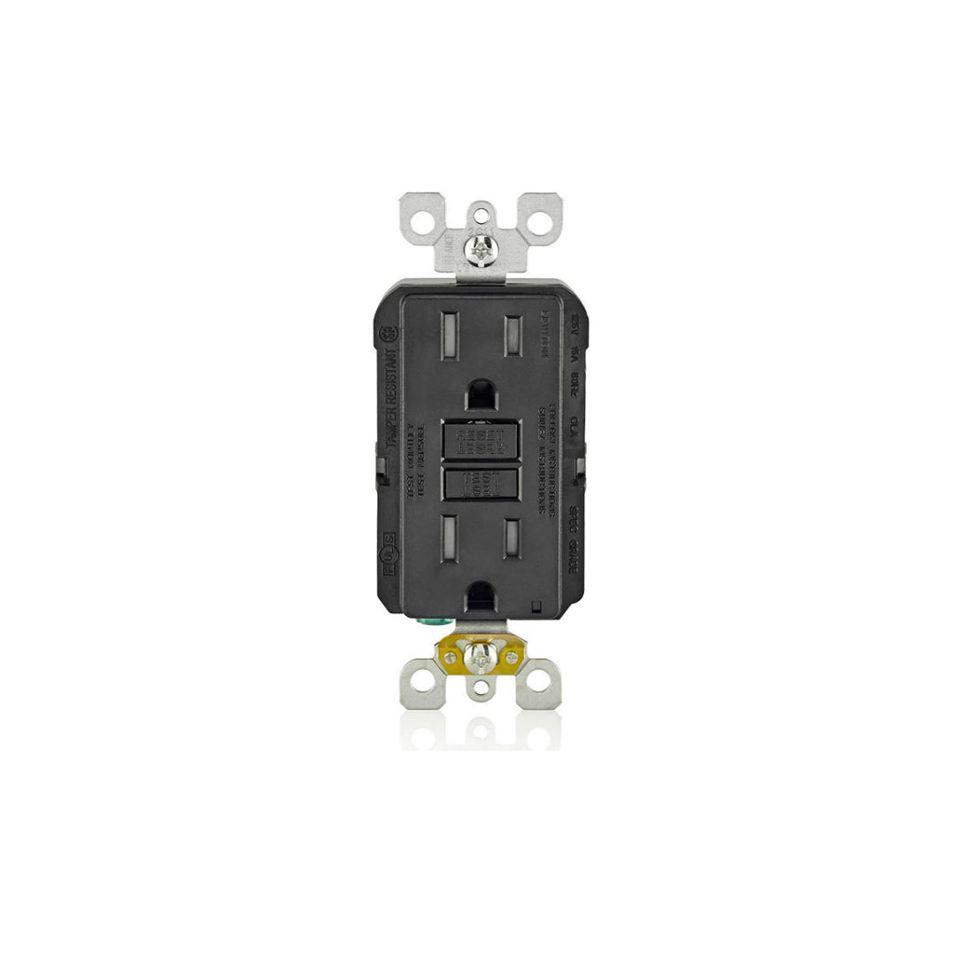 Leviton GFTR1-E 15 Amp, Self Test, Tamper-Resistant GFCI Outlet