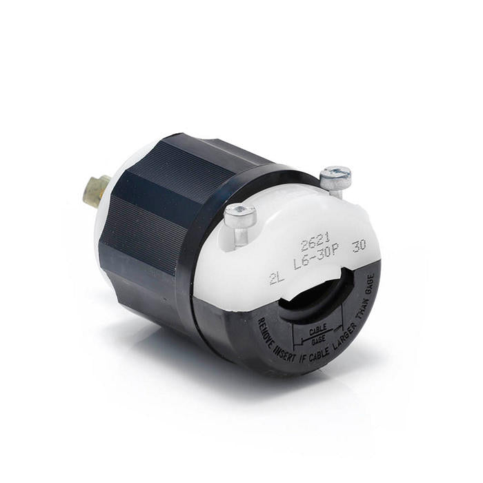 Leviton 2621 locking Plug, 30 Amp, 250 Volt, Industrial Grade
