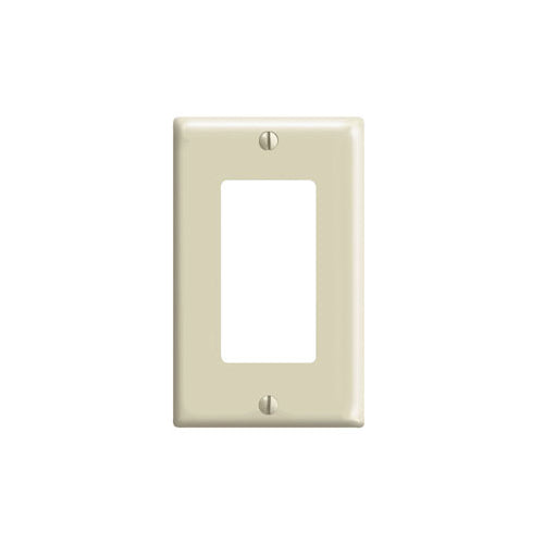 Leviton 80401-I 1-Gang Decora/GFCI Device Decora Wallplate