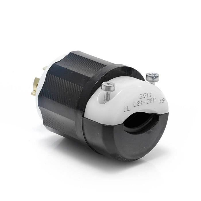Leviton 2511 20 Amp, 120/208 Volt 3PY, NEMA L21-20P, 4P, 5W, Locking Plug