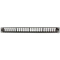 Leviton 49255-H24 QuickPort Patch Panel, 24-Port, 1RU