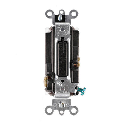 Leviton 5691-2W 15 Amp, 120/277 Volt, Decora Plus Rocker Single-Pole AC Quiet Switch