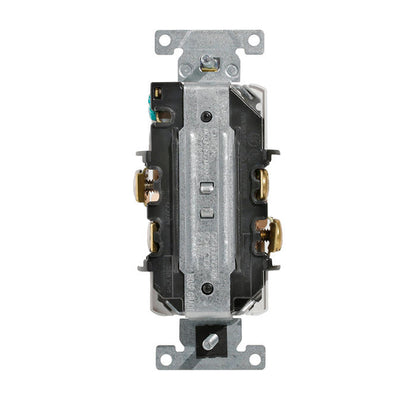 Leviton 8200-HW 15 Amp, 125 Volt, Duplex Receptacle