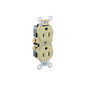 Leviton CR15-I 15-Amp, 125-Volt, Narrow Body Duplex Receptacle