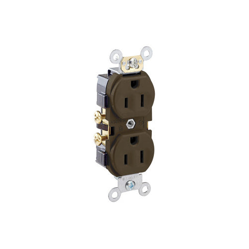 Leviton CR15 15-Amp, 125-Volt Duplex Receptacle/Outlet