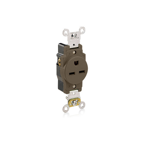 Leviton 5661 15 Amp, 250 Volt, Industrial Heavy Duty Grade
