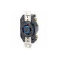Leviton 2420 20 Amp, 250 Volt, Flush Mount Locking Receptacle