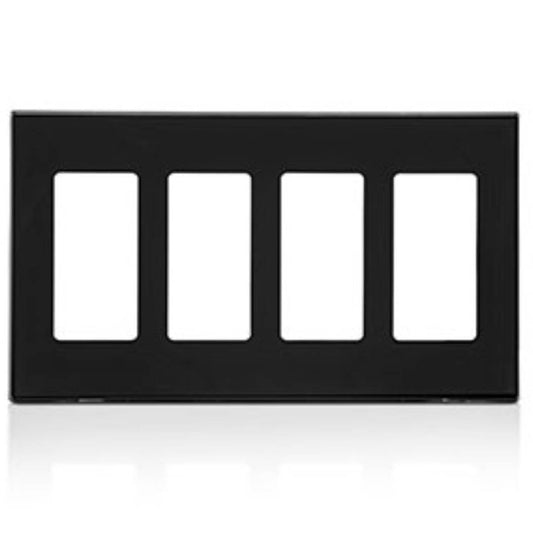 Leviton 80312-SE 4-Gang, Subplate Included, Polycarbonate