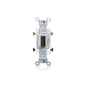 Leviton 54521-B 15 Amp, 125 Volt, Commercial Grade Duplex Receptacle