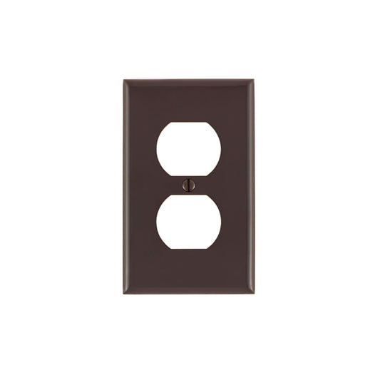 Leviton 80703 1-Gang Duplex Device Receptacle Wallplate