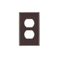 Leviton 80703 1-Gang Duplex Device Receptacle Wallplate