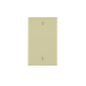 Leviton 80714-I 1-Gang No Device Blank Wallplate