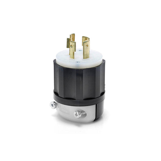 Leviton 2421 20 Amp, 250 Volt 3-phase, NEMA L15-20P, 3P, 4W, Locking Plug