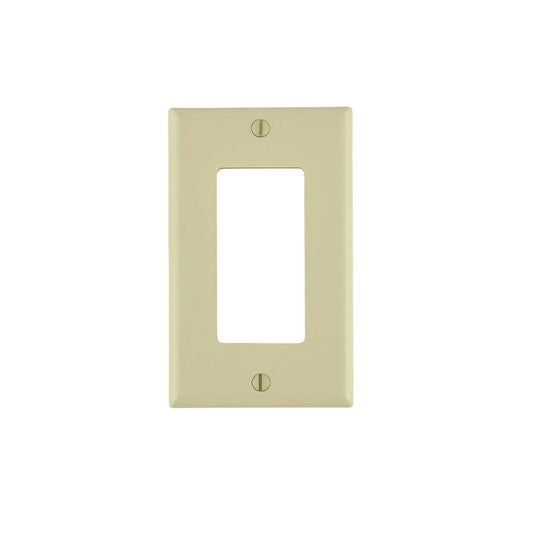 Leviton 80401-NI 1-Gang Decora/GFCI Device Wallplate