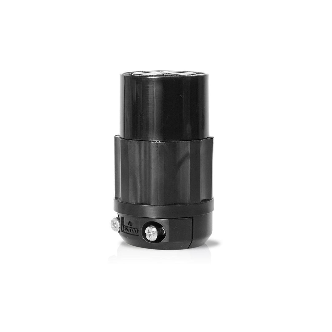 Leviton 2423 20 Amp, 250 Volt 3-phase, NEMA L15-20R, 3P, 4W, Locking Connector