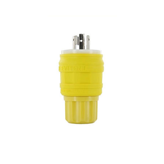 Leviton 28W48 30 Amp, 250 Volt, Locking Plug, Industrial Grade