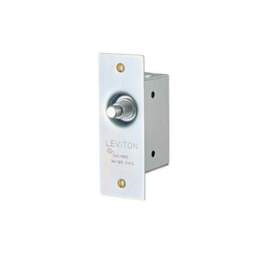 Leviton 1865 3 Amp 125 Volt Single Pole Doorjamb Switch with Jamb Box