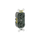 Leviton 4700 15 Amp, 125 Volt, Duplex Locking Receptacle