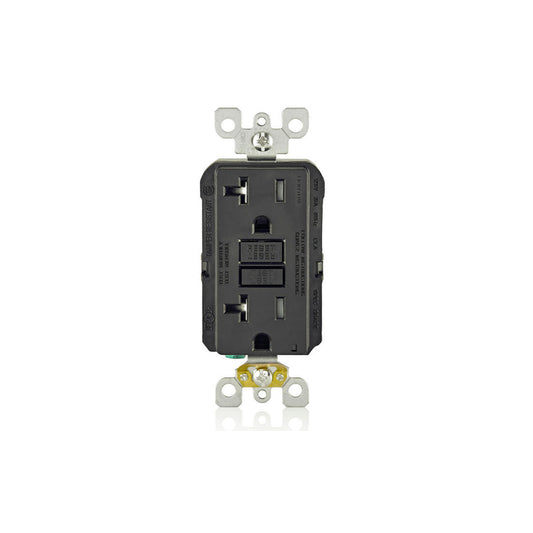 Leviton GFTR2-E 20 Amp, Self Test, Tamper-Resistant GFCI Outlet with LED Indicator Light