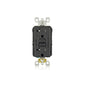 Leviton GFTR2-E 20 Amp, Self Test, Tamper-Resistant GFCI Outlet with LED Indicator Light