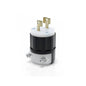 Leviton 7545-C Locking Plug, 15 Amp, 125 Volt, Industrial Grade