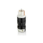 Leviton CS6364C 50 Amp, 125/250 Volt Black &amp; White Locking Connector, Industrial Grade