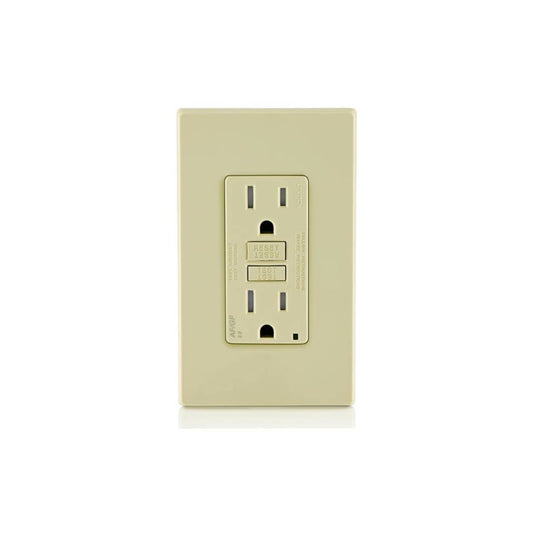 Leviton AGTR1-I 15 Amp, 125 Volt Dual Function AFCI/GFCI Receptacle