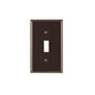 Leviton 80701 1-Gang Toggle Device Switch Wallplate