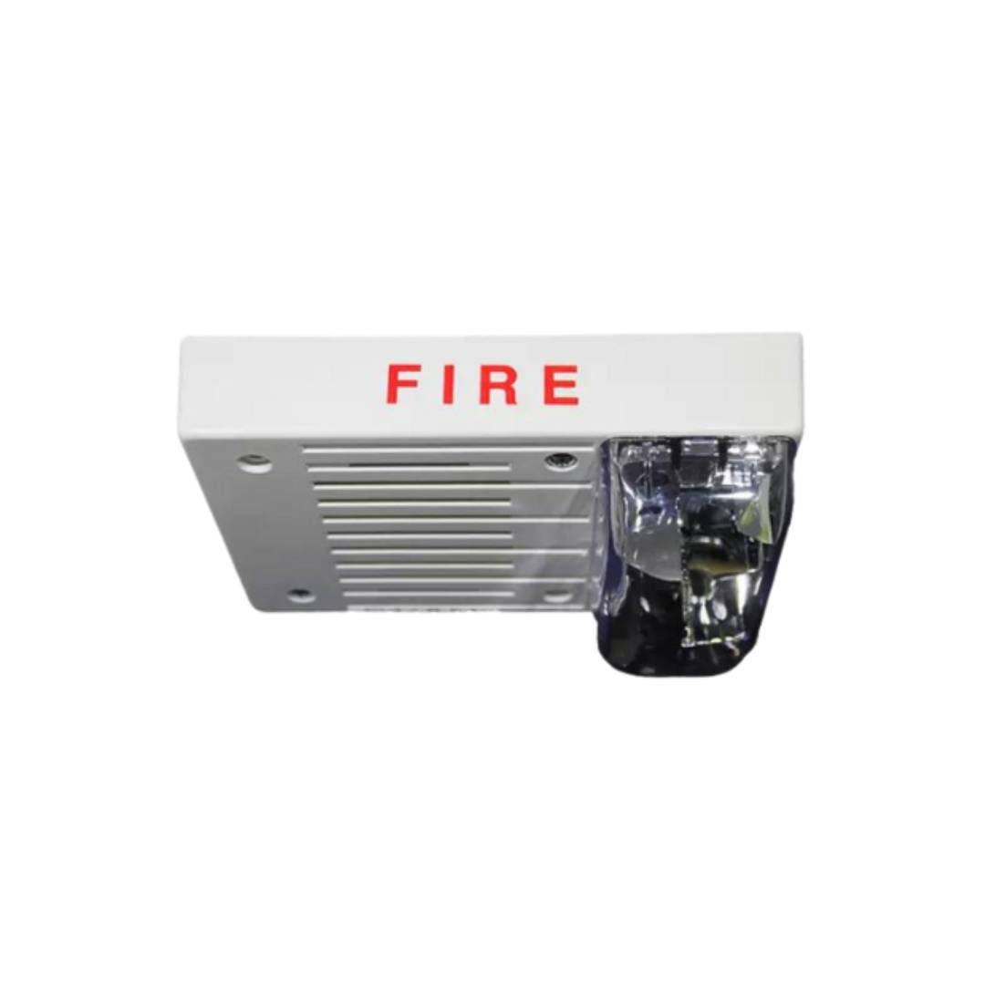Simplex 0743257 White Ceiling Mount Horn/Strobe