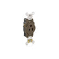 Leviton 5261 15 Amp Single Receptacle/Outlet, Industrial Grade