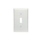 Leviton 80701-W 1-Gang Toggle Device Switch Wallplate