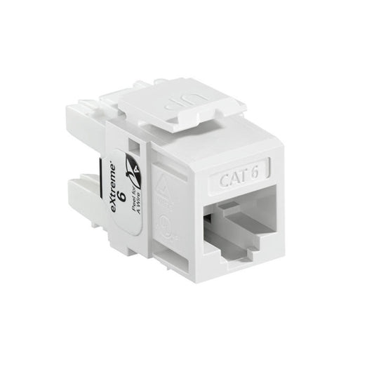 Leviton 61110-RW6 eXtreme 6+ QuickPort Connector, CAT 6